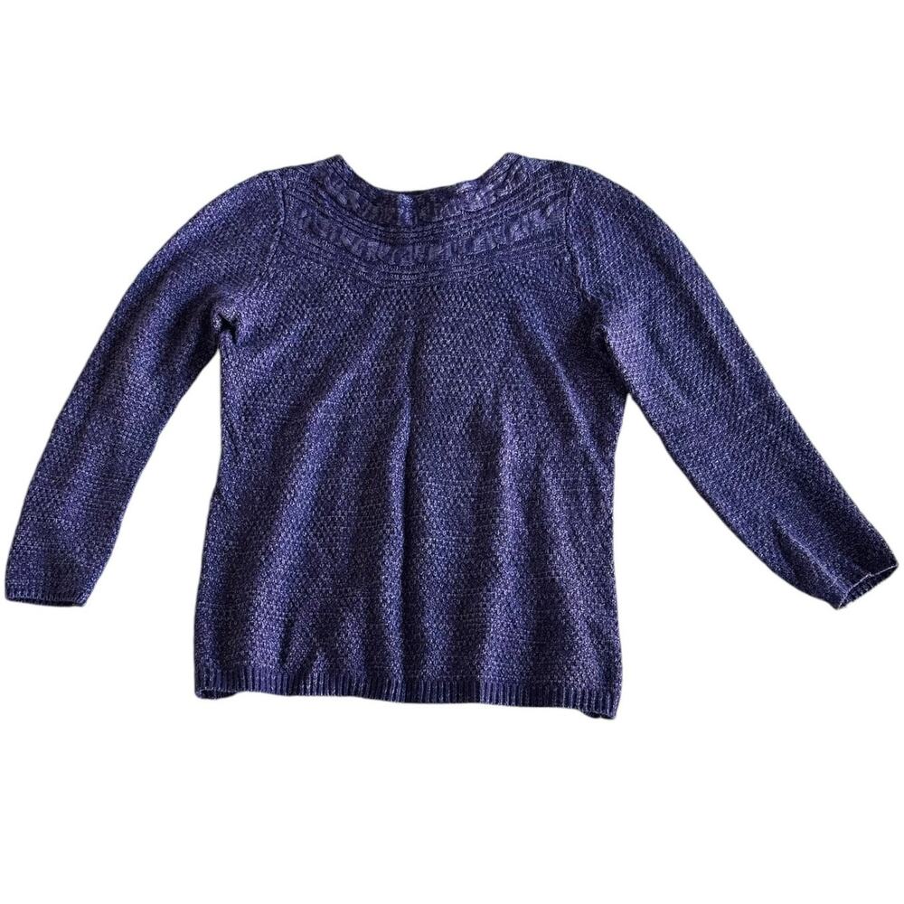 Womens Sweater Size Small Purple Soft Lightweight Business Casual